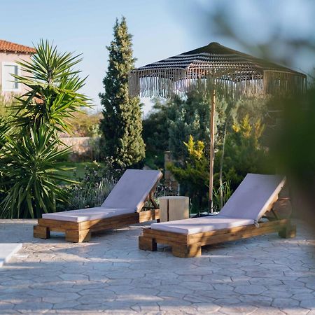 Seaside "Stone & Light Villa Ii" Close To Aegina City Khloi エクステリア 写真