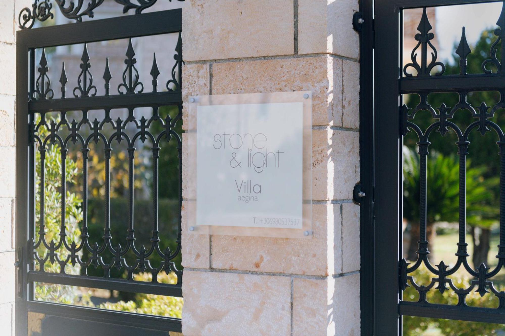 Seaside "Stone & Light Villa Ii" Close To Aegina City Khloi エクステリア 写真