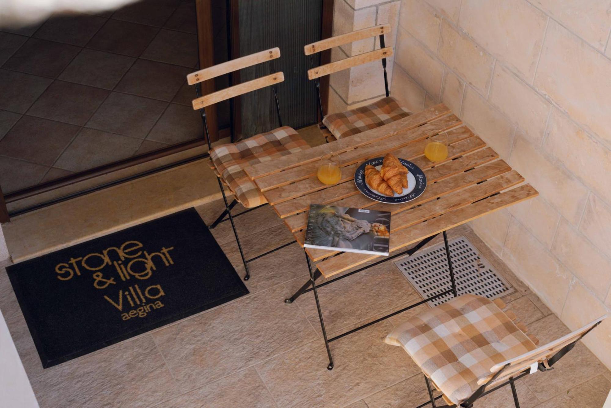 Seaside "Stone & Light Villa Ii" Close To Aegina City Khloi エクステリア 写真